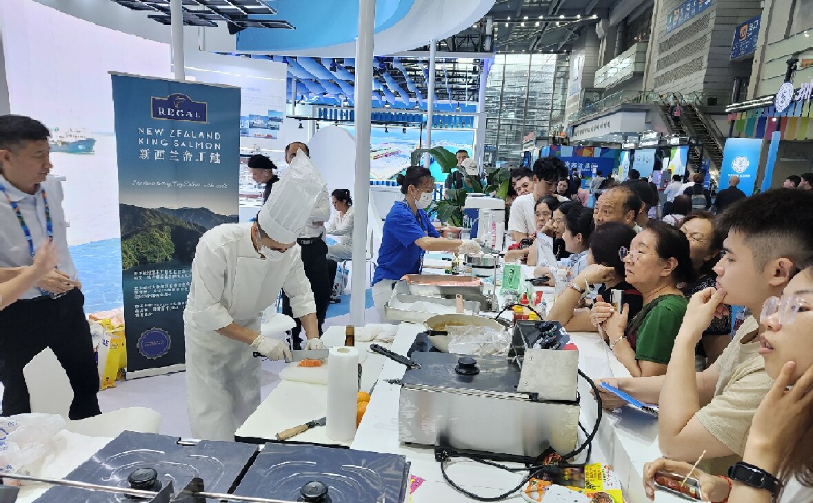 海納百川迎客來，漁潤萬家禮香臻——潤控食品亮相2024深圳國際漁業(yè)博覽會(huì)